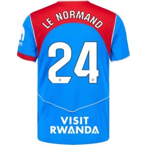 Koszulka piłkarska Atletico Madrid Robin Le Normand #24 Koszulka Trzeciej 2025-26 Krótki Rękaw