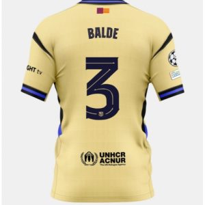 Koszulka piłkarska Barcelona Alejandro Balde #3 Koszulka Wyjazdowej 2025-26 Krótki Rękaw