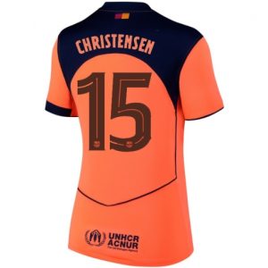 Koszulka piłkarska Barcelona Andreas Christensen #15 Koszulka Trzeciej damskie 2025-26 Krótki Rękaw