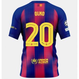 Koszulka piłkarska Barcelona Dani Olmo #20 Koszulka Podstawowej 2025-26 Krótki Rękaw