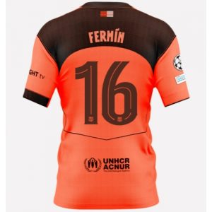 Koszulka piłkarska Barcelona Fermin Lopez #16 Koszulka Trzeciej 2025-26 Krótki Rękaw