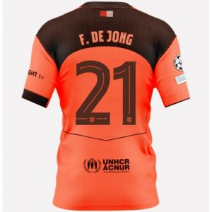 Koszulka piłkarska Barcelona Frenkie de Jong #21 Koszulka Trzeciej 2025-26 Krótki Rękaw