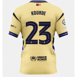 Koszulka piłkarska Barcelona Jules Kounde #23 Koszulka Wyjazdowej 2025-26 Krótki Rękaw
