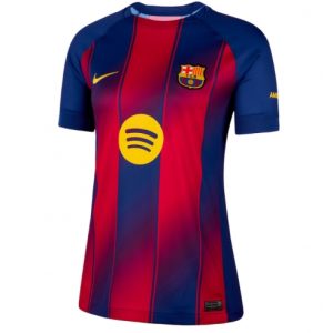 Koszulka piłkarska Barcelona Koszulka Podstawowej damskie 2025-26 Krótki Rękaw