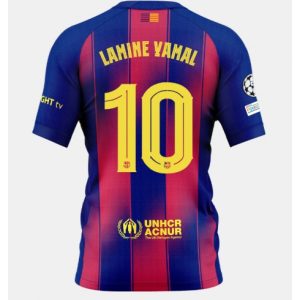 Koszulka piłkarska Barcelona Lamine Yamal #10 Koszulka Podstawowej 2025-26 Krótki Rękaw