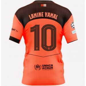 Koszulka piłkarska Barcelona Lamine Yamal #10 Koszulka Trzeciej 2025-26 Krótki Rękaw