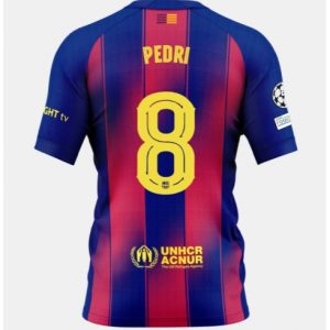 Koszulka piłkarska Barcelona Pedri Gonzalez #8 Koszulka Podstawowej 2025-26 Krótki Rękaw