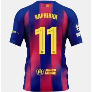 Koszulka piłkarska Barcelona Raphinha Belloli #11 Koszulka Podstawowej 2025-26 Krótki Rękaw