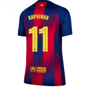 Koszulka piłkarska Barcelona Raphinha Belloli #11 Koszulka Podstawowej damskie 2025-26 Krótki Rękaw