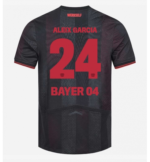 Koszulka piłkarska Bayer Leverkusen Aleix Garcia #24 Koszulka Podstawowej 2025-26 Krótki Rękaw Koszulka piłkarska Bayer Leverkusen Aleix Garcia #24 Koszulka Podstawowej 2025-26 Krótki Rękaw