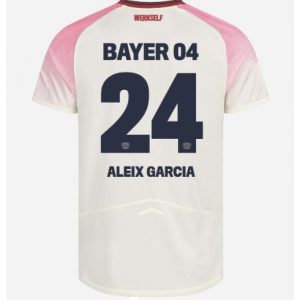 Koszulka piłkarska Bayer Leverkusen Aleix Garcia #24 Koszulka Wyjazdowej 2025-26 Krótki Rękaw