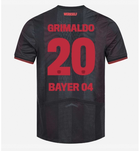 Koszulka piłkarska Bayer Leverkusen Alejandro Grimaldo #20 Koszulka Podstawowej 2025-26 Krótki Rękaw Koszulka piłkarska Bayer Leverkusen Alejandro Grimaldo #20 Koszulka Podstawowej 2025-26 Krótki Rękaw