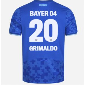 Koszulka piłkarska Bayer Leverkusen Alejandro Grimaldo #20 Koszulka Trzeciej 2025-26 Krótki Rękaw
