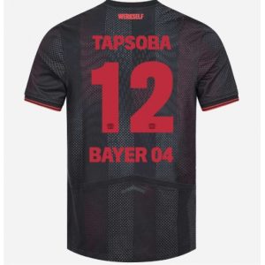 Koszulka piłkarska Bayer Leverkusen Edmond Tapsoba #12 Koszulka Podstawowej 2025-26 Krótki Rękaw