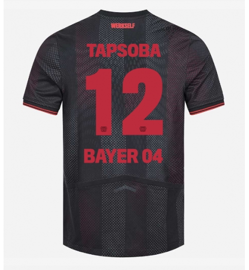 Koszulka piłkarska Bayer Leverkusen Edmond Tapsoba #12 Koszulka Podstawowej 2025-26 Krótki Rękaw Koszulka piłkarska Bayer Leverkusen Edmond Tapsoba #12 Koszulka Podstawowej 2025-26 Krótki Rękaw