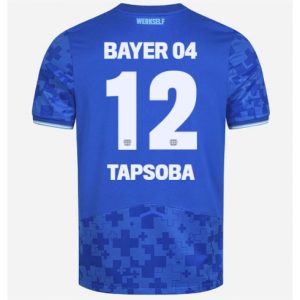 Koszulka piłkarska Bayer Leverkusen Edmond Tapsoba #12 Koszulka Trzeciej 2025-26 Krótki Rękaw