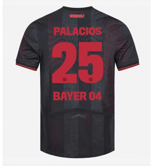 Koszulka piłkarska Bayer Leverkusen Exequiel Palacios #25 Koszulka Podstawowej 2025-26 Krótki Rękaw Koszulka piłkarska Bayer Leverkusen Exequiel Palacios #25 Koszulka Podstawowej 2025-26 Krótki Rękaw