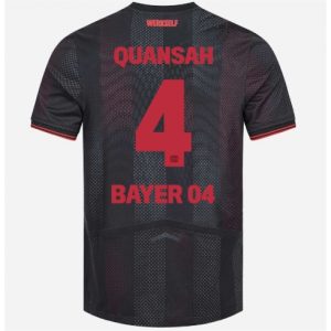 Koszulka piłkarska Bayer Leverkusen Jarell Quansah #4 Koszulka Podstawowej 2025-26 Krótki Rękaw