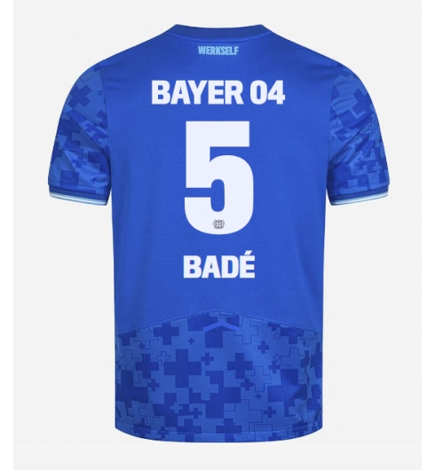 Koszulka piłkarska Bayer Leverkusen Loic Bade #5 Koszulka Trzeciej 2025-26 Krótki Rękaw Koszulka piłkarska Bayer Leverkusen Loic Bade #5 Koszulka Trzeciej 2025-26 Krótki Rękaw