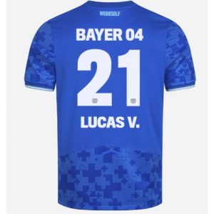 Koszulka piłkarska Bayer Leverkusen Lucas Vazquez #21 Koszulka Trzeciej 2025-26 Krótki Rękaw
