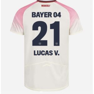 Koszulka piłkarska Bayer Leverkusen Lucas Vazquez #21 Koszulka Wyjazdowej 2025-26 Krótki Rękaw