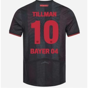 Koszulka piłkarska Bayer Leverkusen Malik Tillman #10 Koszulka Podstawowej 2025-26 Krótki Rękaw