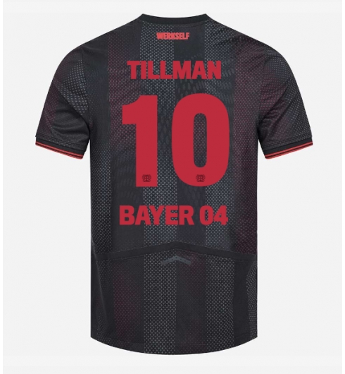 Koszulka piłkarska Bayer Leverkusen Malik Tillman #10 Koszulka Podstawowej 2025-26 Krótki Rękaw Koszulka piłkarska Bayer Leverkusen Malik Tillman #10 Koszulka Podstawowej 2025-26 Krótki Rękaw