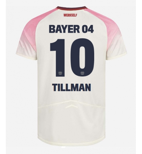 Koszulka piłkarska Bayer Leverkusen Malik Tillman #10 Koszulka Wyjazdowej 2025-26 Krótki Rękaw Koszulka piłkarska Bayer Leverkusen Malik Tillman #10 Koszulka Wyjazdowej 2025-26 Krótki Rękaw