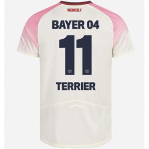 Koszulka piłkarska Bayer Leverkusen Martin Terrier #11 Koszulka Wyjazdowej 2025-26 Krótki Rękaw