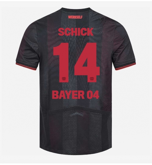 Koszulka piłkarska Bayer Leverkusen Patrik Schick #14 Koszulka Podstawowej 2025-26 Krótki Rękaw Koszulka piłkarska Bayer Leverkusen Patrik Schick #14 Koszulka Podstawowej 2025-26 Krótki Rękaw