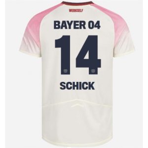 Koszulka piłkarska Bayer Leverkusen Patrik Schick #14 Koszulka Wyjazdowej 2025-26 Krótki Rękaw