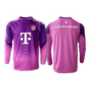 Koszulka piłkarska Bayern Munich Bramkarskie Koszulka Trzeciej 2025-26 Długi Rękaw