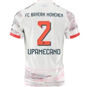 Koszulka piłkarska Bayern Munich Dayot Upamecano #2 Koszulka Wyjazdowej 2025-26 Krótki Rękaw Koszulka piłkarska Bayern Munich Dayot Upamecano #2 Koszulka Wyjazdowej 2025-26 Krótki Rękaw
