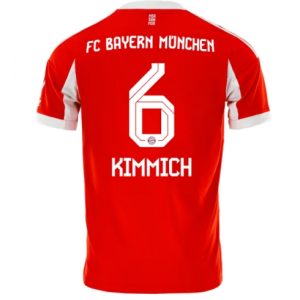 Koszulka piłkarska Bayern Munich Joshua Kimmich #6 Koszulka Podstawowej 2025-26 Krótki Rękaw