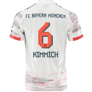 Koszulka piłkarska Bayern Munich Joshua Kimmich #6 Koszulka Wyjazdowej 2025-26 Krótki Rękaw