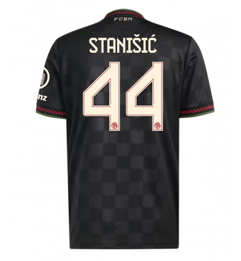 Koszulka piłkarska Bayern Munich Josip Stanisic #44 Koszulka Trzeciej 2025-26 Krótki Rękaw Koszulka piłkarska Bayern Munich Josip Stanisic #44 Koszulka Trzeciej 2025-26 Krótki Rękaw