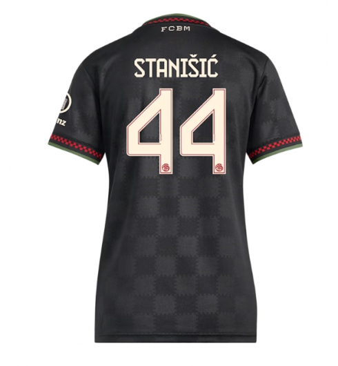 Koszulka piłkarska Bayern Munich Josip Stanisic #44 Koszulka Trzeciej damskie 2025-26 Krótki Rękaw Koszulka piłkarska Bayern Munich Josip Stanisic #44 Koszulka Trzeciej damskie 2025-26 Krótki Rękaw
