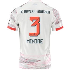 Koszulka piłkarska Bayern Munich Kim Min-jae #3 Koszulka Wyjazdowej 2025-26 Krótki Rękaw Koszulka piłkarska Bayern Munich Kim Min-jae #3 Koszulka Wyjazdowej 2025-26 Krótki Rękaw