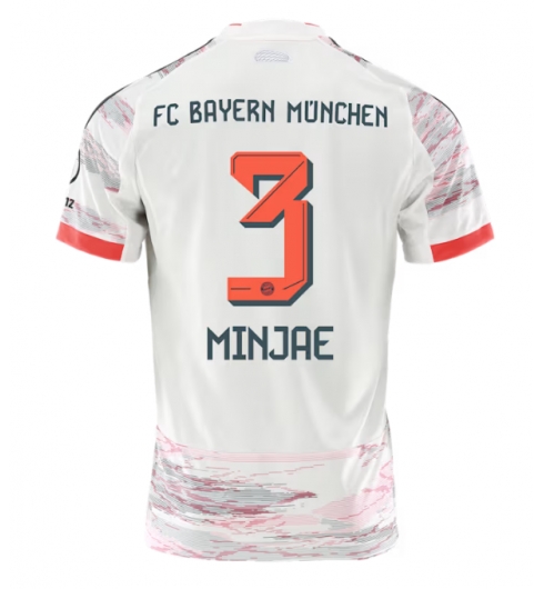 Koszulka piłkarska Bayern Munich Kim Min-jae #3 Koszulka Wyjazdowej 2025-26 Krótki Rękaw Koszulka piłkarska Bayern Munich Kim Min-jae #3 Koszulka Wyjazdowej 2025-26 Krótki Rękaw