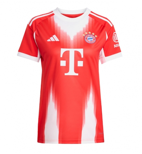 Koszulka piłkarska Bayern Munich Konrad Laimer #27 Koszulka Podstawowej damskie 2025-26 Krótki Rękaw 2 Koszulka piłkarska Bayern Munich Konrad Laimer #27 Koszulka Podstawowej damskie 2025-26 Krótki Rękaw