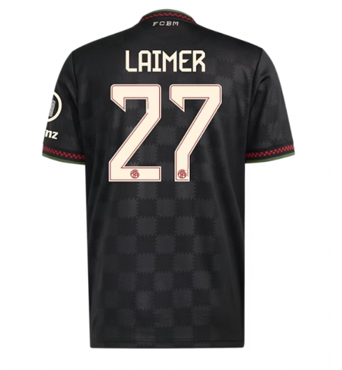 Koszulka piłkarska Bayern Munich Konrad Laimer #27 Koszulka Trzeciej 2025-26 Krótki Rękaw Koszulka piłkarska Bayern Munich Konrad Laimer #27 Koszulka Trzeciej 2025-26 Krótki Rękaw