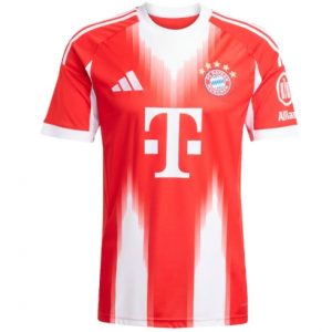 Koszulka piłkarska Bayern Munich Koszulka Podstawowej 2025-26 Krótki Rękaw Koszulka piłkarska Bayern Munich Koszulka Podstawowej 2025-26 Krótki Rękaw