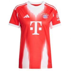 Koszulka piłkarska Bayern Munich Koszulka Podstawowej damskie 2025-26 Krótki Rękaw