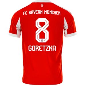 Koszulka piłkarska Bayern Munich Leon Goretzka #8 Koszulka Podstawowej 2025-26 Krótki Rękaw