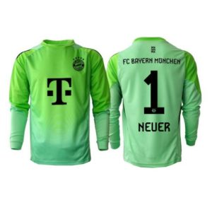 Koszulka piłkarska Bayern Munich Manuel Neuer #1 Bramkarskie Koszulka Podstawowej 2025-26 Długi Rękaw