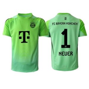 Koszulka piłkarska Bayern Munich Manuel Neuer #1 Bramkarskie Koszulka Podstawowej 2025-26 Krótki Rękaw
