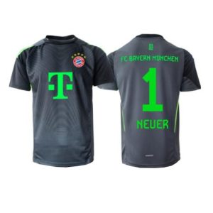 Koszulka piłkarska Bayern Munich Manuel Neuer #1 Bramkarskie Koszulka Wyjazdowej 2025-26 Krótki Rękaw