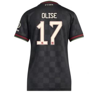 Koszulka piłkarska Bayern Munich Michael Olise #17 Koszulka Trzeciej damskie 2025-26 Krótki Rękaw