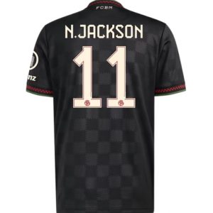 Koszulka piłkarska Bayern Munich Nicolas Jackson #11 Koszulka Trzeciej 2025-26 Krótki Rękaw