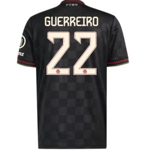 Koszulka piłkarska Bayern Munich Raphael Guerreiro #22 Koszulka Trzeciej 2025-26 Krótki Rękaw Koszulka piłkarska Bayern Munich Raphael Guerreiro #22 Koszulka Trzeciej 2025-26 Krótki Rękaw
